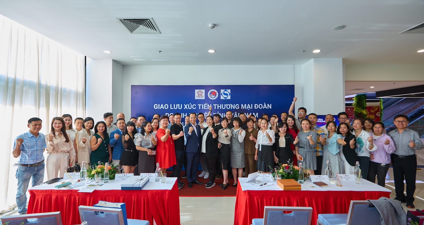 Giao lưu xúc tiến thương mại với Đoàn doanh nghiệp tỉnh Vân Nam (Trung Quốc), 04/4/2025
