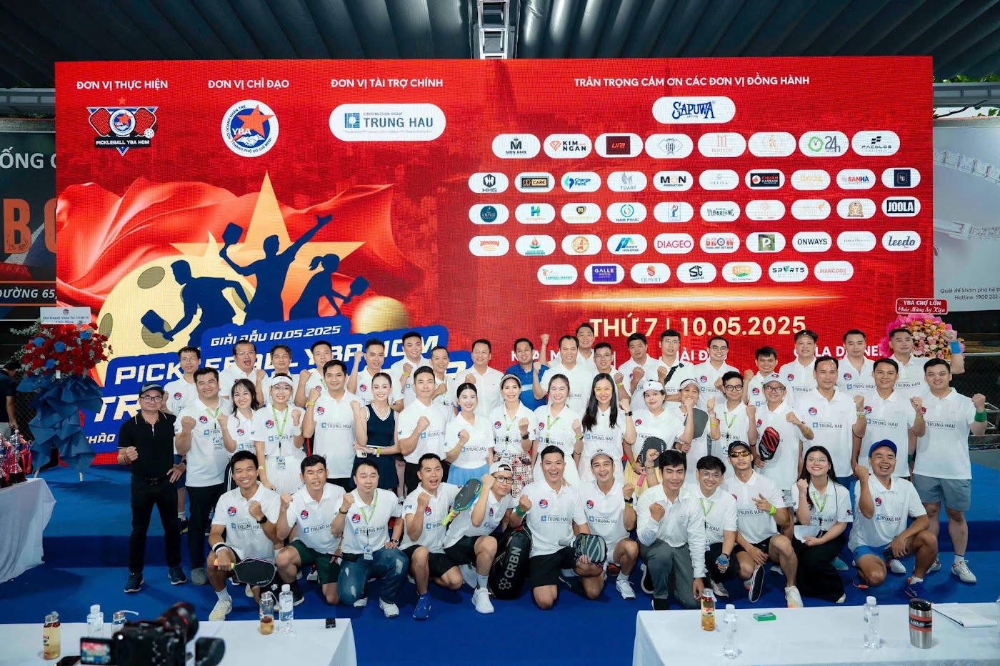 Giải Pickleball YBA HCM - Trung Hậu Cup 2025, 10/5/2025